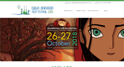 Desktop Screenshot of dublinanimationfilmfestival.com